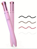 4-in-1 Multifunctional Makeup Pencil Set – Lip Liner, Eyeliner & Eyebrow Pencil