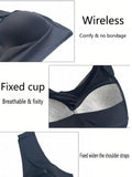 Seamless Push-Up Bra for Women – Wire-Free Lace Support for Everyday Wear