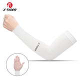 Ice Silk UV Protection Arm Sleeves – Cooling Compression for Outdoor Sports