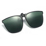 Fashionable Polarized Myopia Glasses Clip – Night Vision & UV Protection for Drivers
