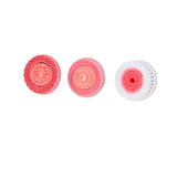 Electric Facial Cleansing Brush with Sonic Vibration & 3 Interchangeable Heads