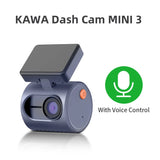 2K QHD Dash Cam with WiFi, Voice Control & Night Vision for Cars