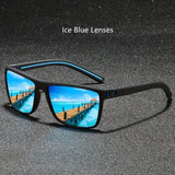 Vintage Square Polarized Sunglasses – UV400 Protection, Fashion Nail Design, Unisex Luxury Shades
