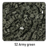 Mini 1x1 Self-Locking Building Bricks – Compatible with Major Brands