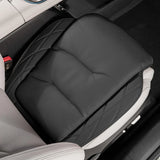 Nappa Leather Memory Foam Car Seat Cushion - Breathable Universal Fit