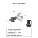Portable Butane Camping Heater - Mini Outdoor Gas Warmer with Electronic Ignition