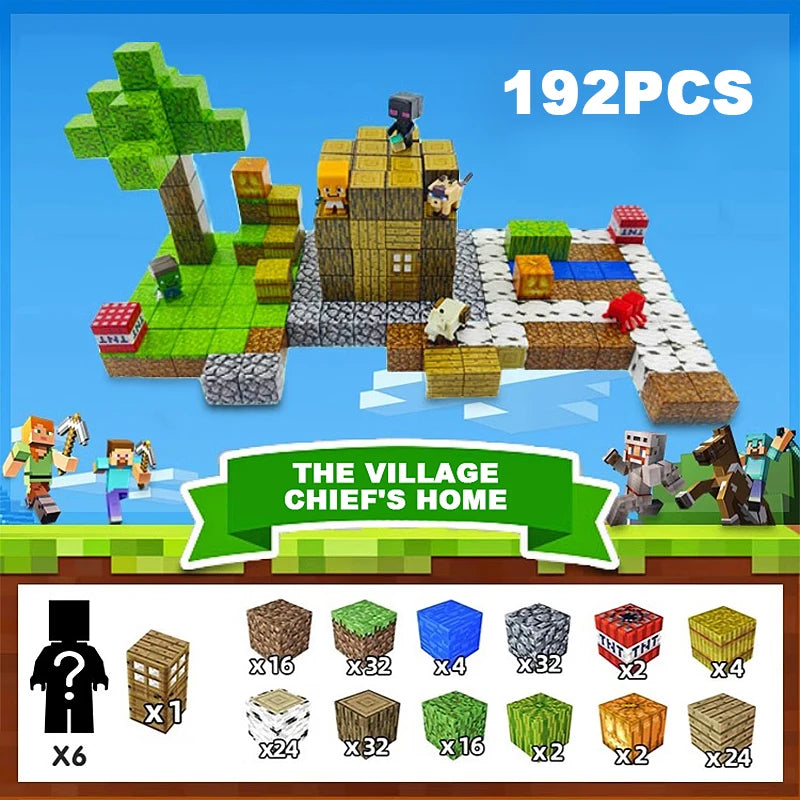 Magnetic Building Blocks Set - STEM Educational Toys for Kids & Adults