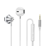 USB Type-C Wired Earbuds with HiFi Stereo Sound, Built-in Microphone & Noise Reduction for Samsung, Google Pixel, iPad, and More