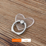 Universal Transparent Finger Ring Phone Holder – Magnetic Stand for Smartphones