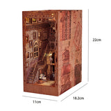 DIY Wooden Miniature Dollhouse Kit with Furniture – Handmade Assembly Model for Teens & Adults
