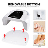 Cordless Rechargeable UV LED Nail Lamp with 48 Beads and Smart Timer