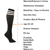 Unisex Knee-High Compression Soccer Socks – Non-Slip & Breathable