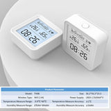 WiFi Smart Temperature Humidity Sensor with Backlight and Voice Control