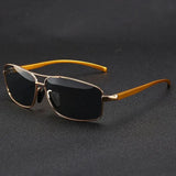Men’s Polarized Sunglasses – UV400 Protection & Classic Rectangular Design
