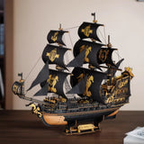 ROKR The Seahorse Barque 3D Wooden Sailing Ship Model Kit – DIY Nautical Puzzle for Adults & Teens