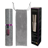 Cordless 2-in-1 Hair Curler and Straightener with Adjustable Heat & LED Display