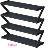 Maximize Your Space with This Sleek, Free-Standing 4-Tier Shoe Rack