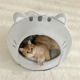 Cotton Cat Bed – Soft and Breathable Pet Sleeping Nest
