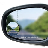 Espejo retrovisor HD ajustable de 360° para puntos ciegos: ajuste universal para una conducción más segura