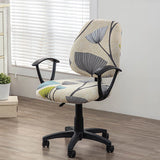 Stretch Office Chair Covers – 2-Piece Printed Seat & Backrest Protector Set