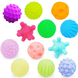 Montessori Sensory Soft Balls for Baby Development and Teething Relief