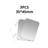 Kit de placa de metal de repuesto universal con soporte magnético para teléfono móvil con adhesivo para Xiaomi
