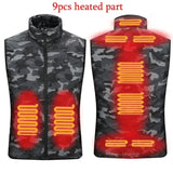USB Heated Vest for Men & Women – 23-Zone Electric Heating Winter Vest, Thermal Warm Jacket