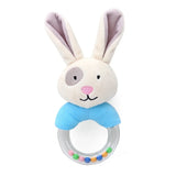Plush Elephant Baby Rattle Toy – Soft Teether & Musical Hand Bell for Newborns