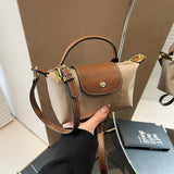 Women's Nylon Saddle Bag – Lightweight, Casual Crossbody Purse with Zipper Closure