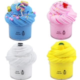 4-Pack Butter Slime Set – Super Soft, Non-Sticky & Safe DIY Slime for Kids