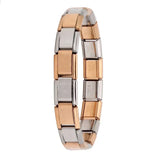 Stainless Steel Hologram Bracelet – Stylish & Durable Unisex Link Chain Jewelry