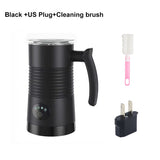 4-in-1 Electric Milk Frother for Hot & Cold Foam, Coffee, Latte & Cappuccino