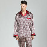 Luxury Silk Satin Pajamas for Men - Comfortable & Stylish Sleepwear for All Seasons