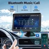 Universal 7-Inch Car Display with Wireless CarPlay, Android Auto & FM Transmitter