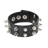 Unisex Studded Leather Chain Bracelet – Bold, Stylish, and Uniquely You