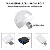 USB RGB Car Ambient Light - Music Sync LED Atmosphere Lamp for Cars & Home