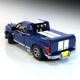 Ford F-150 Super Snake Building Blocks Set – 1258-Piece DIY Model Truck Kit