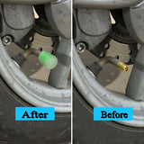 Glow-in-the-Dark Multi-Color Tire Valve Caps – Fluorescent Stem Covers for Cars, Motorcycles & Bicycles