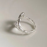 925 Sterling Silver Minimalist Heart Ring – Handmade Jewelry for Women & Men