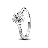 Elegant Unisex Zircon Silver Ring – Timeless Design for Daily Wear & Special Occasions