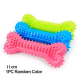 Dental Chew Toy for Small Dogs – Bite-Resistant Rubber Teeth Cleaning Ball