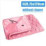 USB Heated Blanket – Portable, Cordless Bed Warmer for Winter Comfort (Crystal Velvet, 75x120cm)