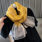 Women's Fashion Scarf and Shawl – Lightweight Polyester Wrap for All Seasons