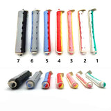 Heatless Hair Rollers Set – 36PCS Curling Rods with 50PCS Rubber Bands for Perfect Waves & Volume