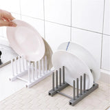 🔹 Escurridor de platos y soporte para platos que ahorra espacio 🔹