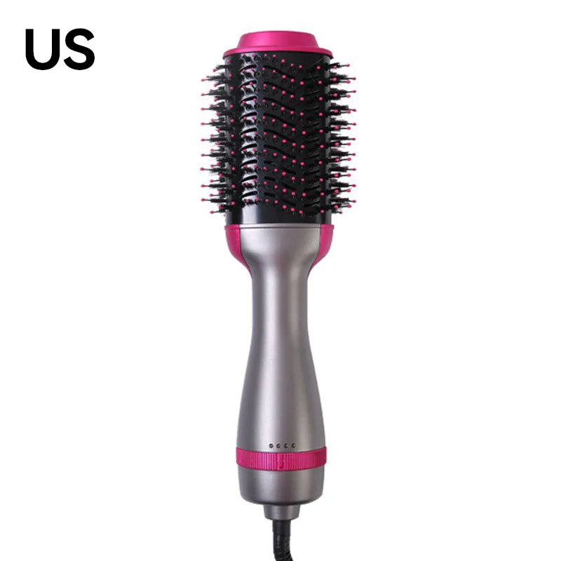 3-in-1 Hot Air Spin Brush - Hair Dryer, Volumizer & Curling Styler