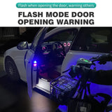 USB-C Rechargeable Car Door Welcome Lights with 7 Colors & Magnetic Mount