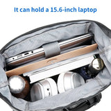 Men’s Oxford Business Laptop Satchel – Soft Zipper Shoulder Bag for Work & Travel
