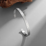 Classic Stainless Steel Charm Bracelet – Unisex Fashion Accessory