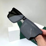 2023 New Anti-UV Driving Sunglasses – Stylish Concave Shape Long Frame for Men & Women